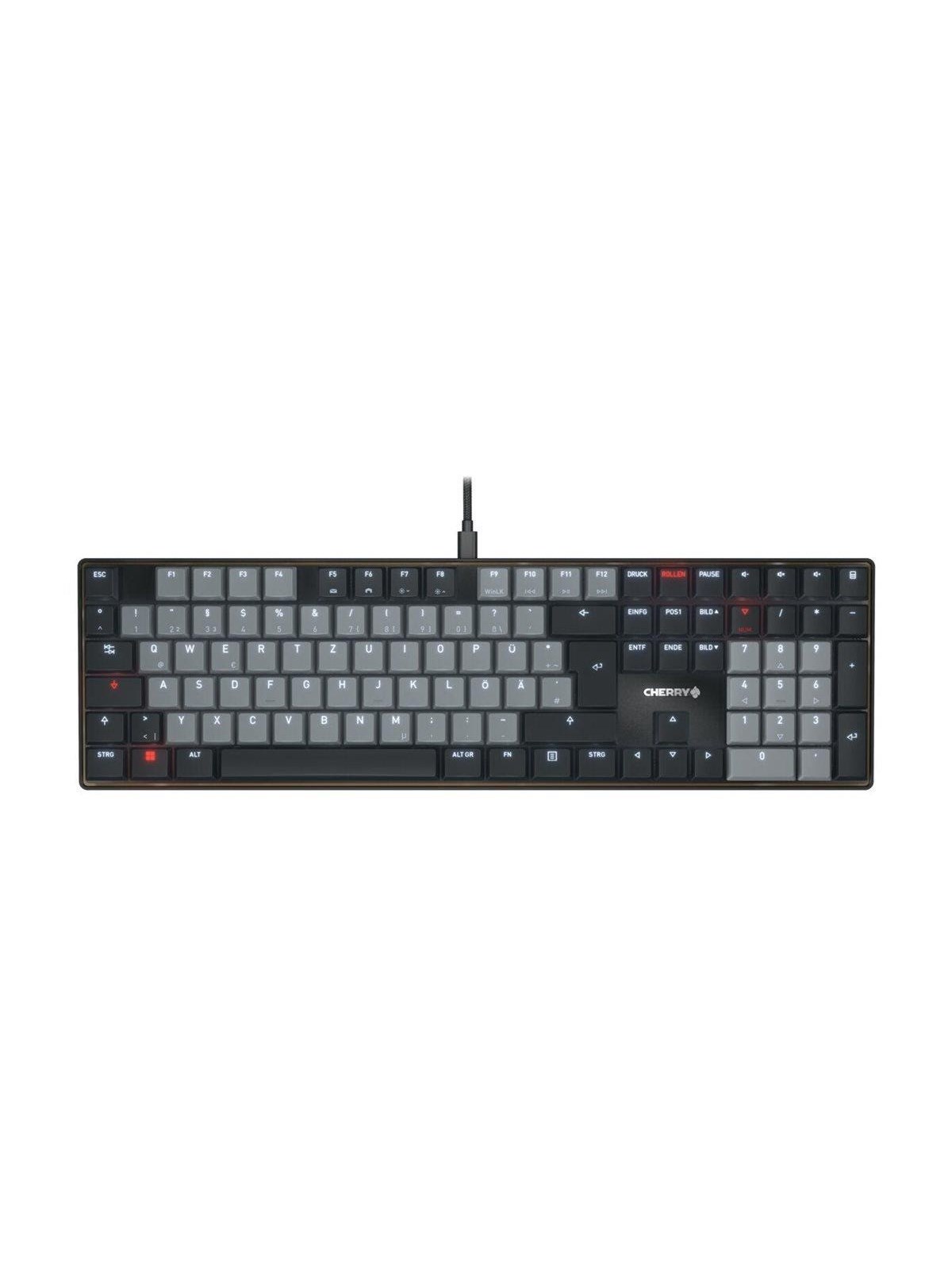 Cherry MX 500 MX LP - Tastatur - Full-Size - Deutsch - Schwarz