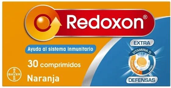 Bayer Redoxon Extra Defesas Comprimidos Efervescentes Laranja x30