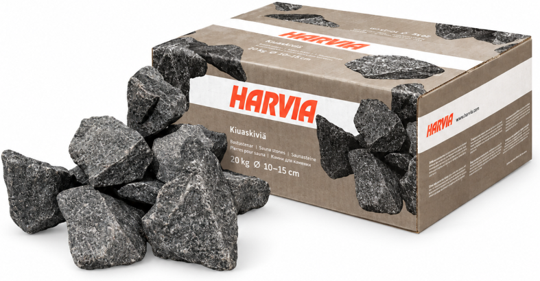 Pierres pour poêle de sauna Harvia Stone – 20 kg