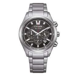 Citizen CA4750-51E Eco-Drive Herrenuhr Chronograph Solar Titan/Schwarz
