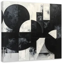 LEINWANDBILD 3D und geometrisch 20x20cm