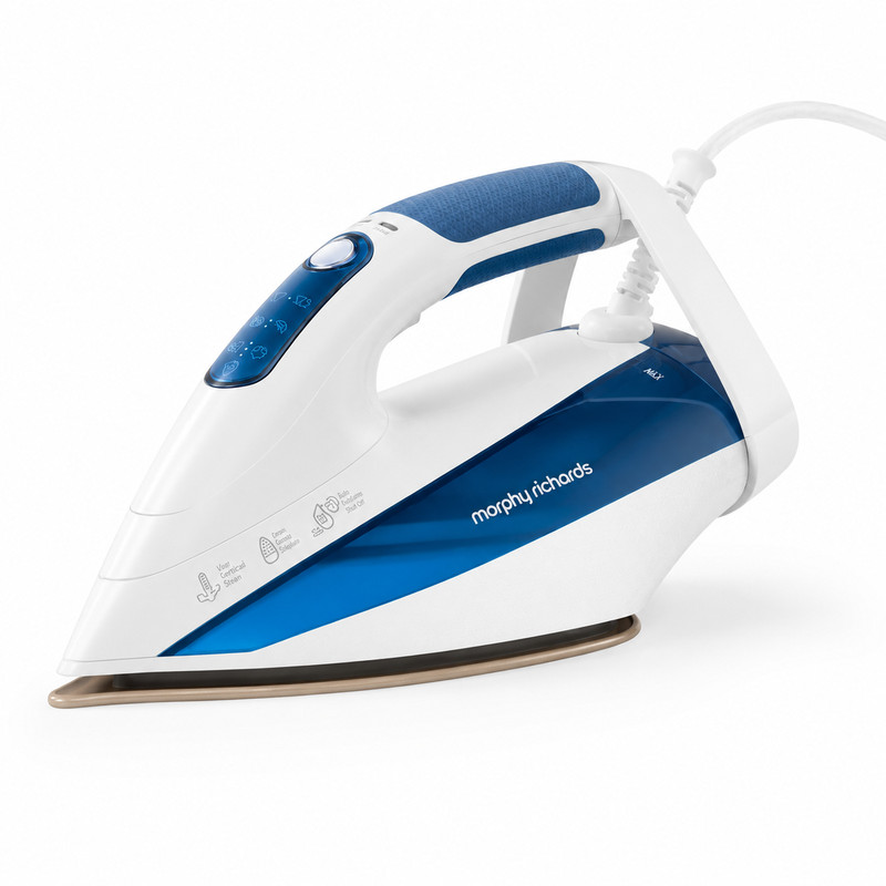 Morphy Richards MDH-IRB4E stoomstrijkijzer Wit/blauw 2400-2800 W