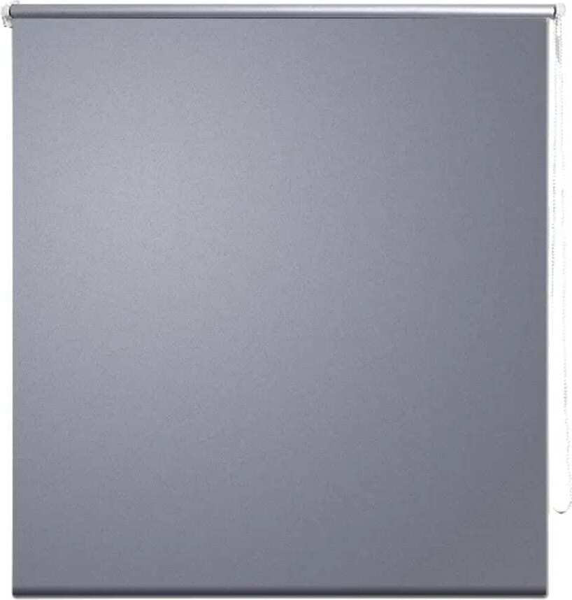 Syfax Rolgordijn verduisterend grijs 84,4 x 175 cm
