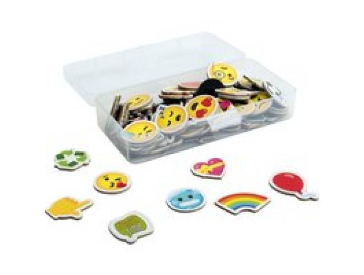 LUPILU® Kit d'aimants (Émoticônes)