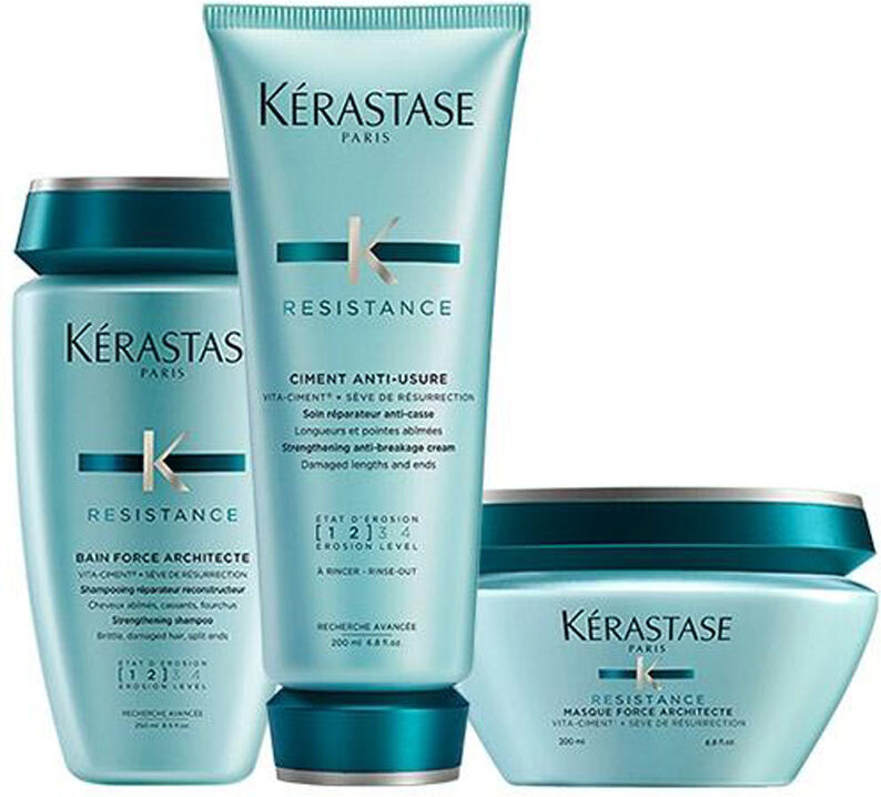 Kérastase Resistance Bain Force Architecte  Ciment Anti-Usure & Masqu