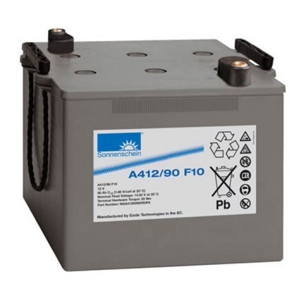 Exide Sonnenschein A412/90 F10 12V 90Ah dryfit Blei-Gel-Akku