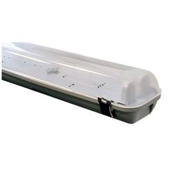 Insatech Feuchtraum-Wannenleuchte LED-Röhre G13 Lichtgrau BR-321188
