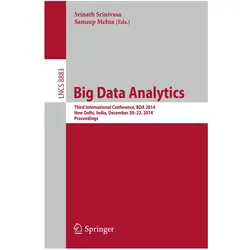 Big Data Analytics, Fachbücher von Srinath Srinivasa, Sameep Mehta