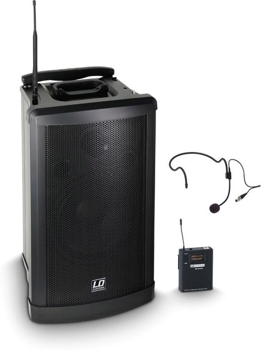 LD Systems Roadman 102 Hs B 6 Mobiler Pa Lautsprecher Mit Headset