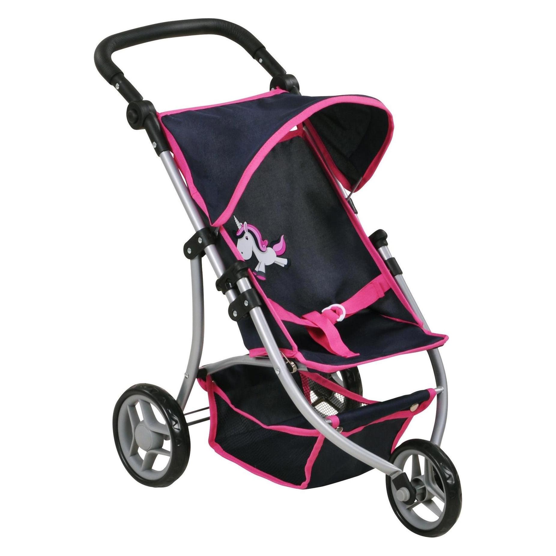 Knorrtoys Puppenbuggy Jogger Lio - UMA. Das Einhorn blue (16576)
