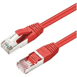MicroConnect SSTP CAT6 50M Red LSZH (S/FTP, CAT6, 50 m), Netzwerkkabel
