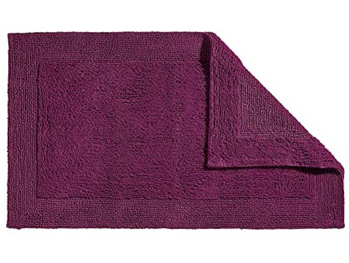 Erwin Müller Badematte, Badteppich Uni Serie Stuttgart Beere Größe 70x120 cm - extra dick, hohe Saugfähigkeit, 100% Baumwolle