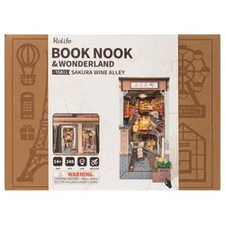 Rolife Sakura Wine Alley - Book Nook