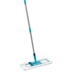 Leifheit Bodenwischer Profi XL micro duo, Reinigungsutensil, Grün, Silber, Mehrfarbig, Weiss