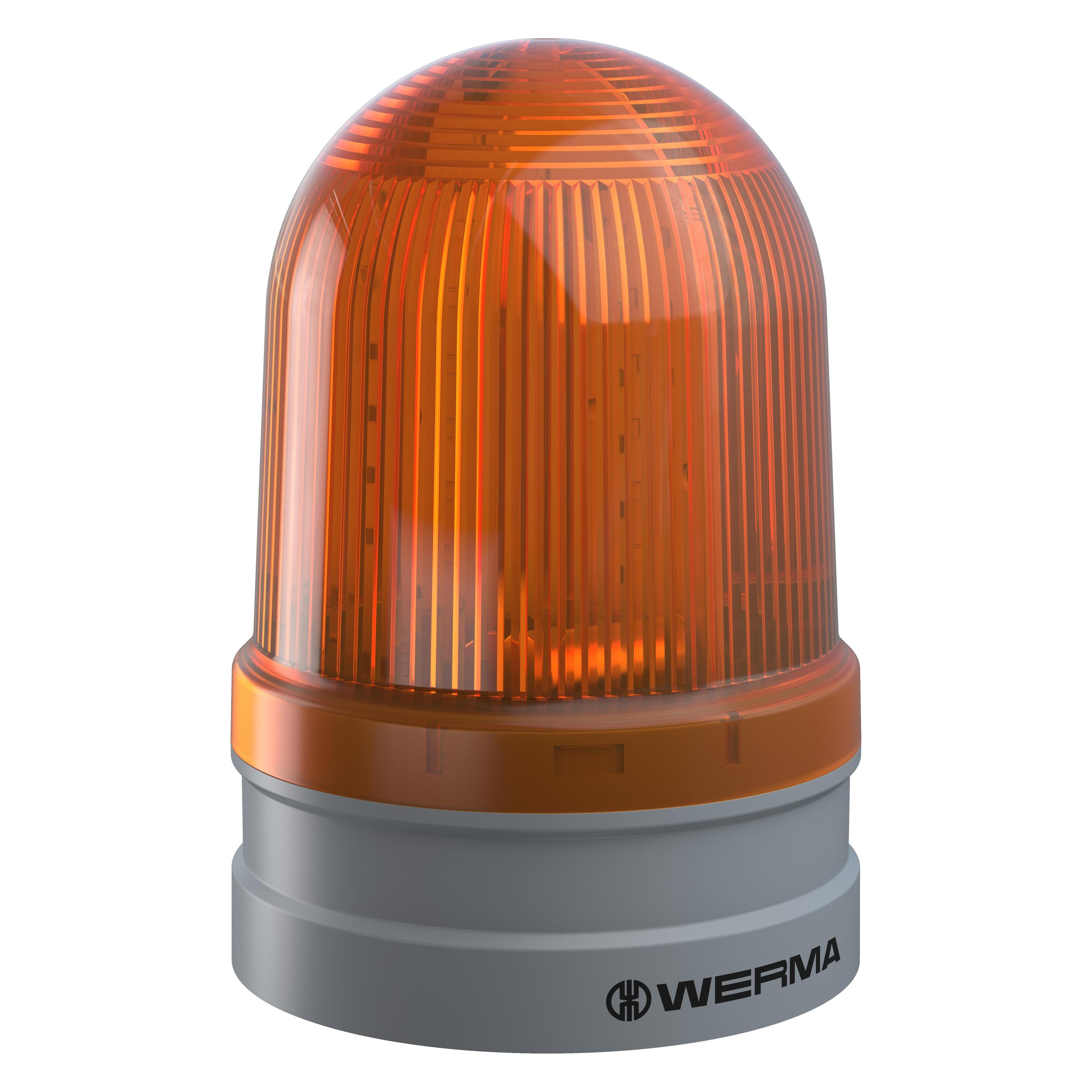 Werma Signaltechnik Signalleuchte Maxi Rotating 115-230VAC YE Gelb 230 V/AC (26234060)