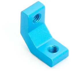 Makeblock abgeschrägter 90° Versteifungswinkel M4, 2x M4-Gewindebohrungen, Aluminium eloxiert