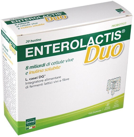 Gmm Farma Srl Alfasigma Enterolactis Duo Integratore Fermenti Lattici 20bst Gmm