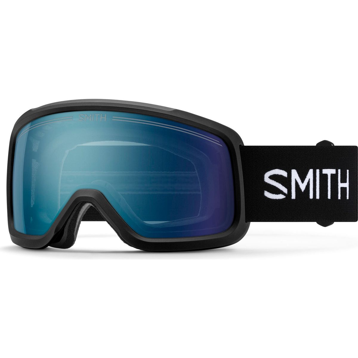 Smith Shakedown black chromapop everyday blue mirror M004562QJ994B