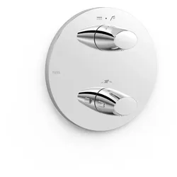 Tres Sichtbares Teil für 2 Wege Unterputzgehäuse Therm box , 28125001 28125001