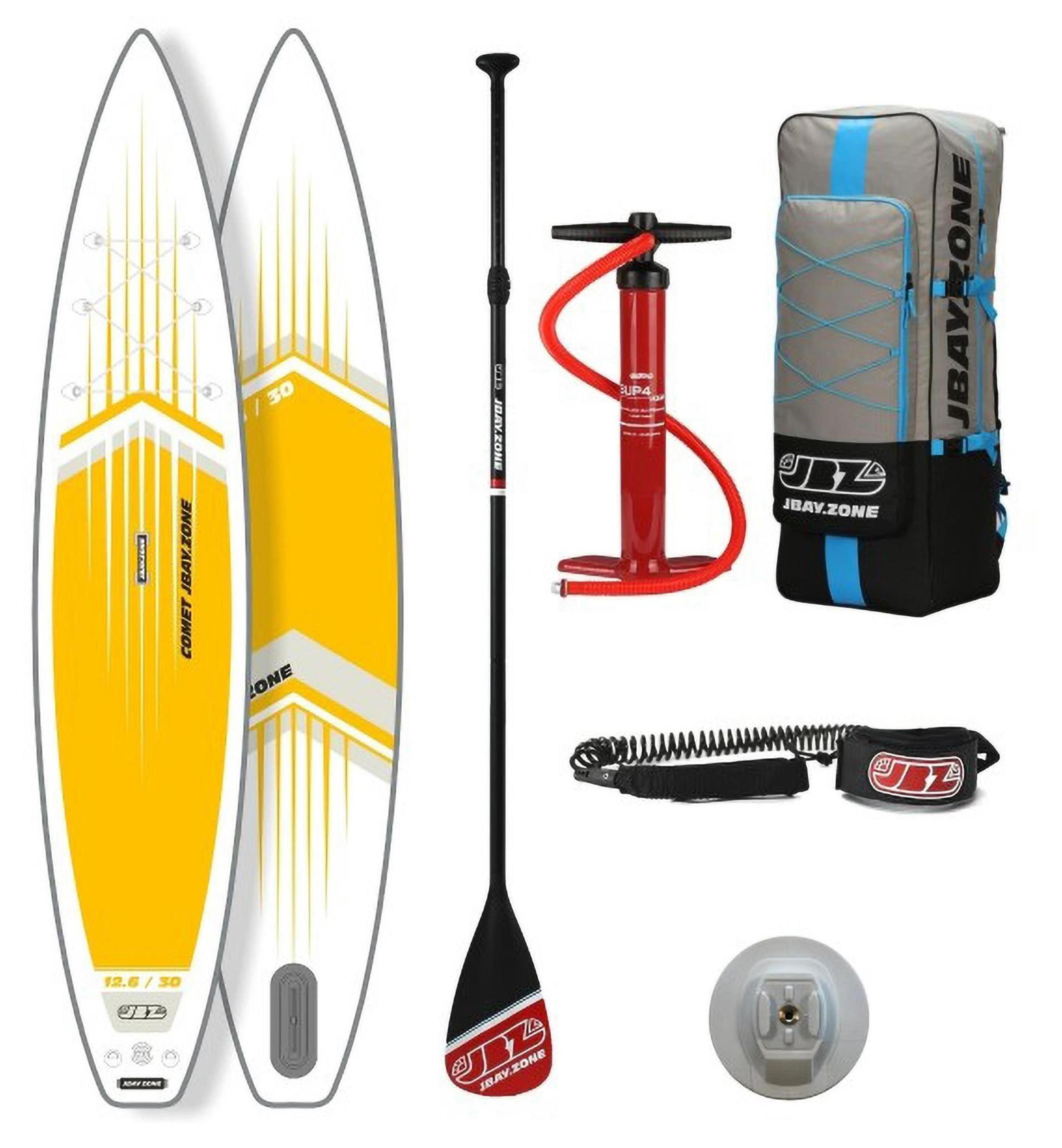JBAY.ZONE Tj Comet Touring SUP Board Komplettset gelb