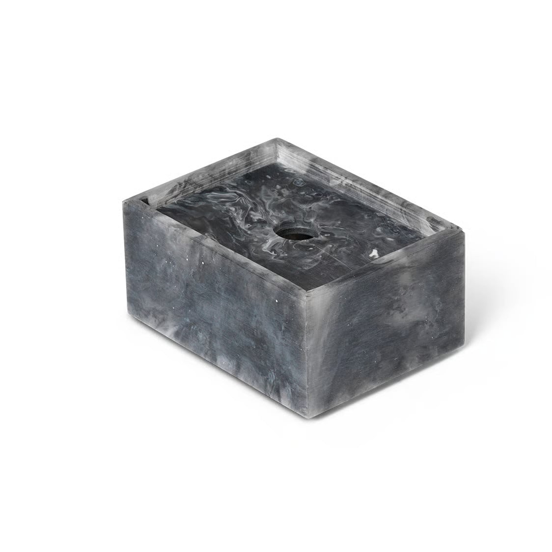 Ferm Living Mist opbergdoos Charcoal 7,5 x 10 cm