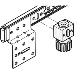 Accuride, Möbelausstattung, 1316 Synchrosteuerung Möbelbeschlag Schienenlänge 550 mm Tragkraft 25kg (1 Stk.)
