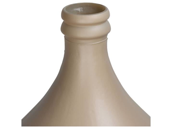 Vase Myko beige Glas D 36.5 H 56 cm - Vase