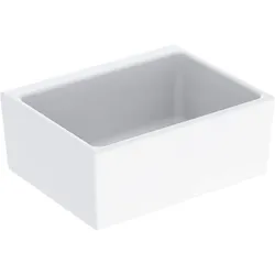 Geberit Wohnstätte Spülstein ohne Überlauf 70cm, weiß, 360070000