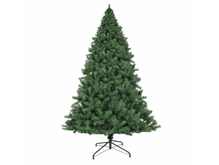 Nettlife Weihnachtsbaum Cannon Ⅲ 100/100/210 cm, Grün, Kunststoff, 210 cm, Dekoration, Weihnachtsdekoration, Christbäume & Zubehör