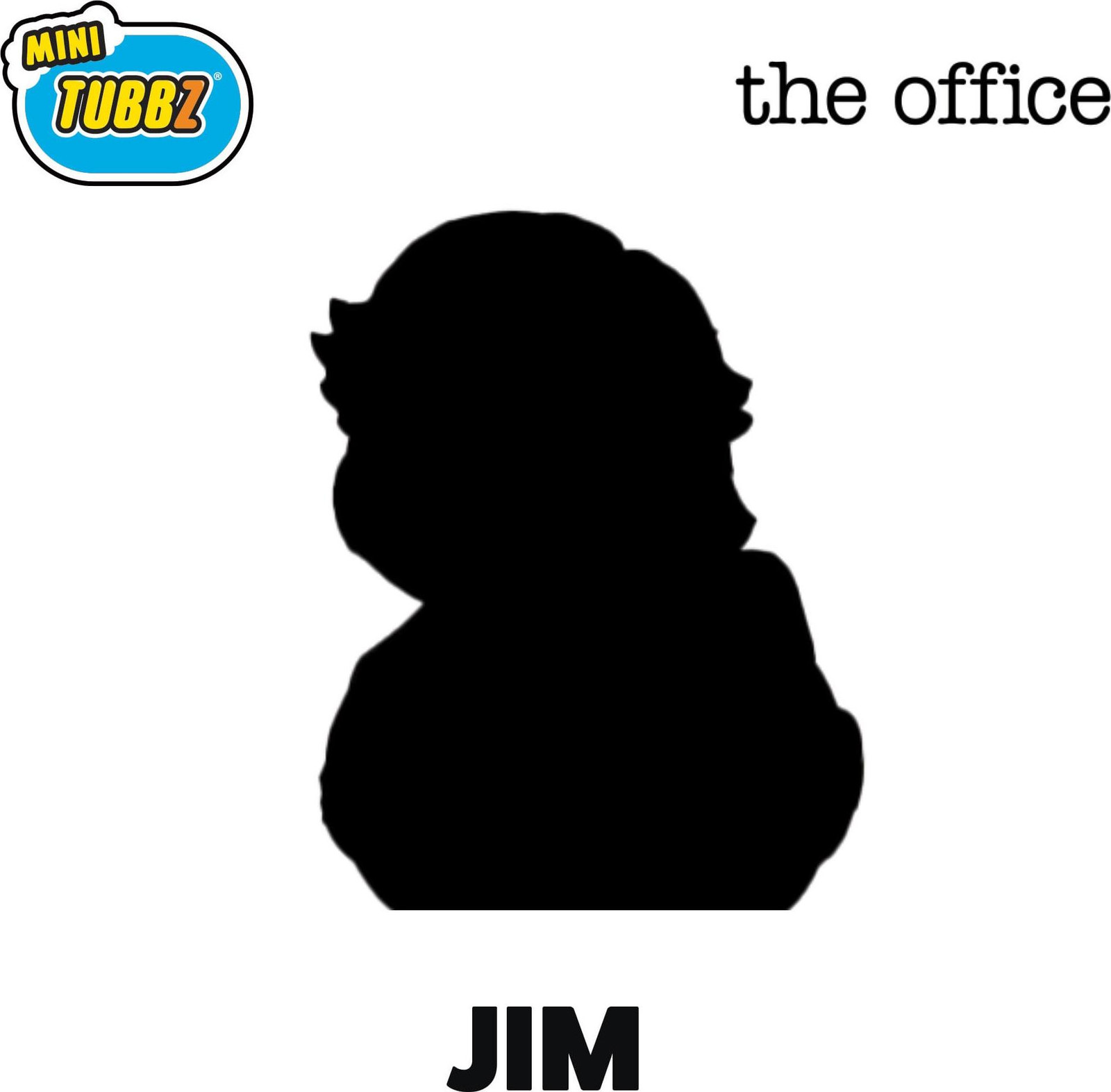 Numskull The Office Tubbz Mini PVC-figuur Jim, 5 cm