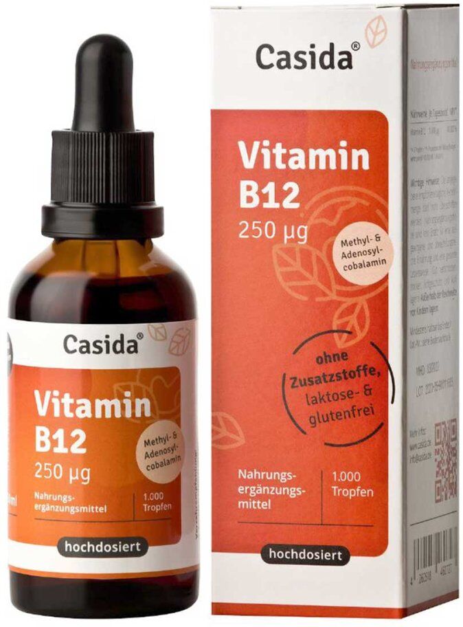 Casida Vitamin B12 Tropfen vegan 50ml