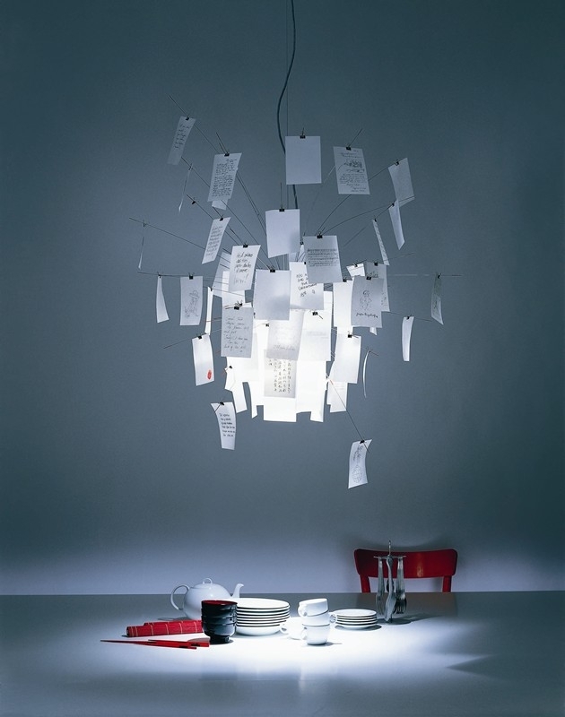 Ingo Maurer Pendelleuchte ZETTEL´Z 6 1156020 4251545401852