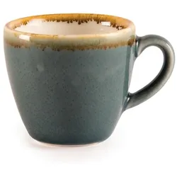 Gastronoble Olympia Kiln Espressotassen Ozean 8,5cl Porzellan 12 Tassen spülmaschinenfest