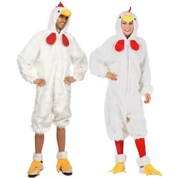 Overall "Huhn" unisex, weiß