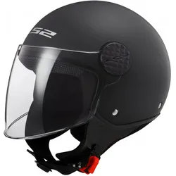 LS2, Motorradhelm, Jet-Motorradhelm SPHERE II SOLID Matt Black, M (M, 57 - 58 cm)