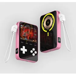 Reset Club Magnetic Gaming Powerbank pink Gr. Uni
