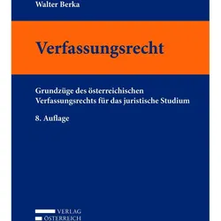 Verfassungsrecht, Fachbücher von Walter Berka
