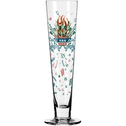 Ritzenhoff Bierglas Heldenfest 385 ml Kristall, Kristalloptik Bunt