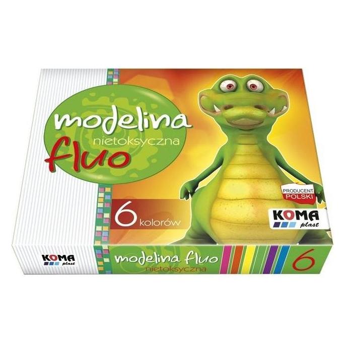 Teka Fluo-Modelliermasse, 6 Farben (47992735)