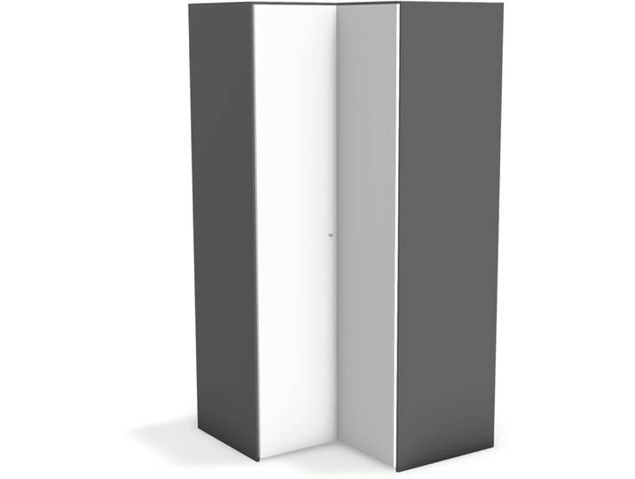 Kleiderschrank Window anthrazit Holzwerkstoff B 107 cm - Möbel Konfigurator: Traummöbel individuell zusammenstellen