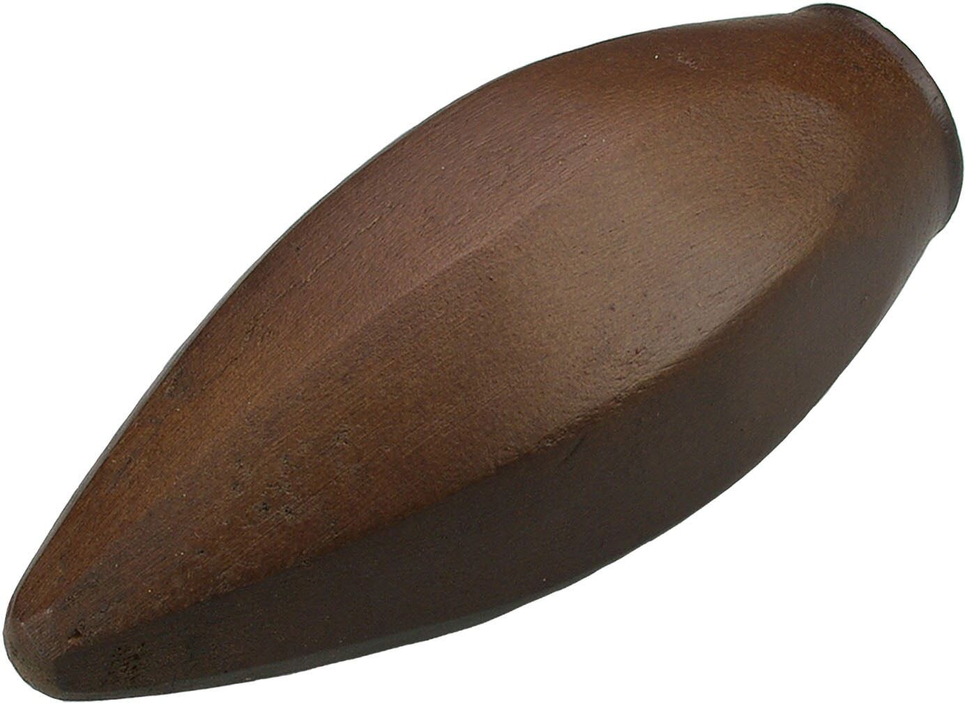 Gardinenstangen-Endstück LIEDECO "Endstück, Endknopf "France" Metz" Gr. 1, braun (nussbaum), B:4,5cm H:4,5cm L:10cm, Gardinenstangenendstücke, Gardinenstangen-Endstück, Endstück, Endknopf Metz, 1 Stück nussbaum 1 Stk.