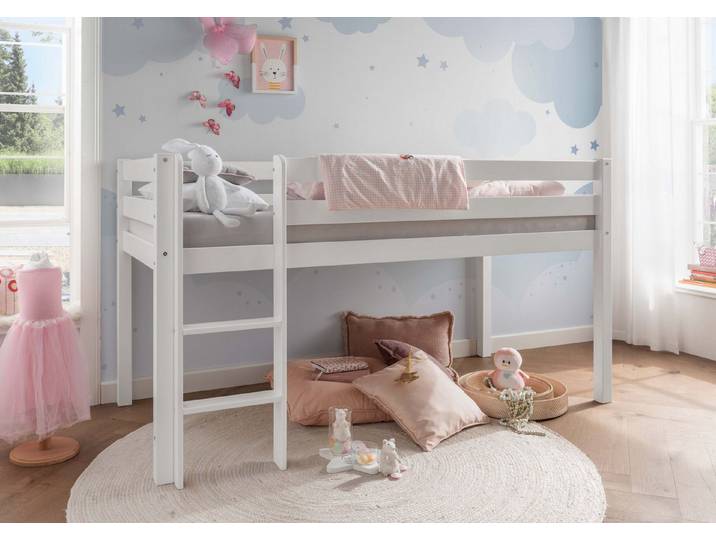 Wohnglücklich Hochbett Pinochio Halbhochbet