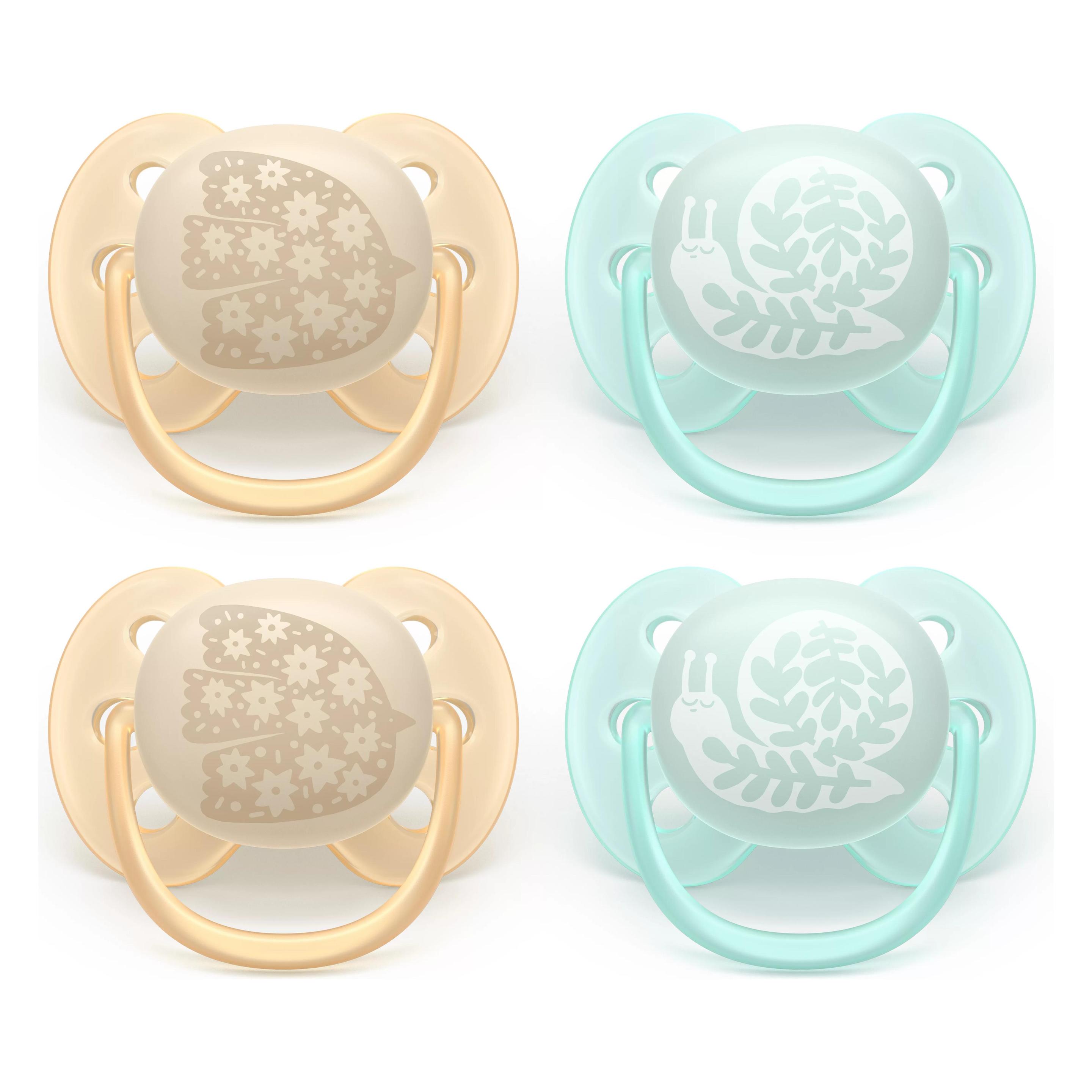 Philips Avent Ultra Soft (4x, 0 - 6 Monate) (SCF091/49)