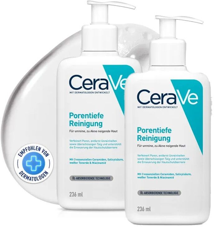 Cerave Porentiefe Reinigung x2 2x236 ml Gel