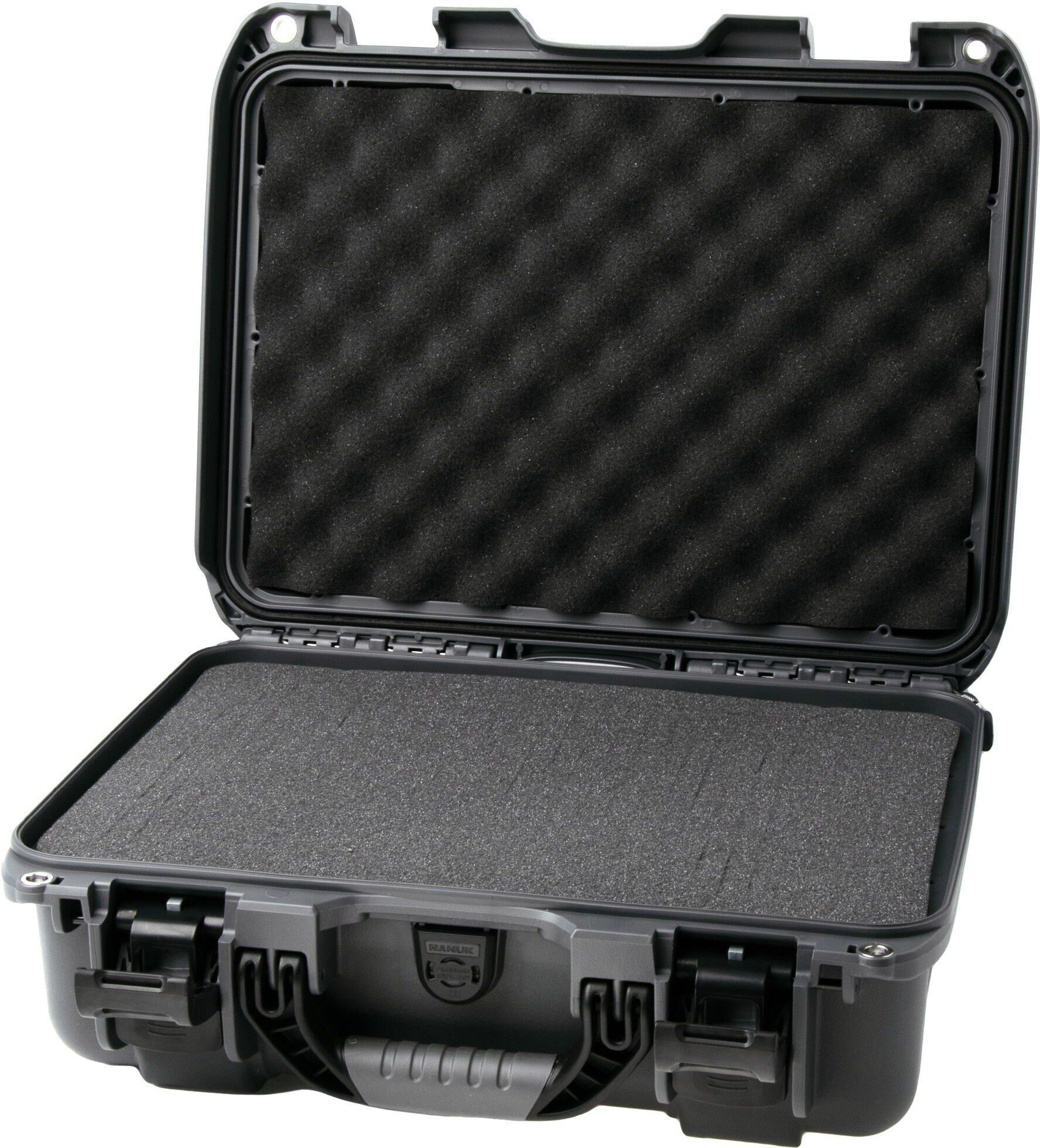 Nanuk 920 valigetta con schiuma sagomata, grafite