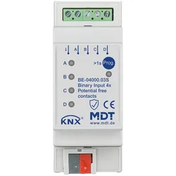 MDT technologies KNX Binäreingang 4-fach BE-04000.03S