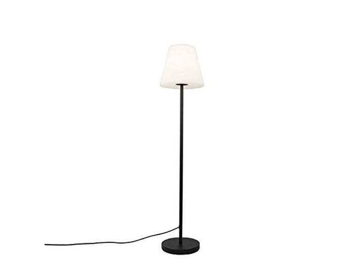QAZQA virginia - Lampadaire - 1 lumière - Ø 35 cm - Noir - Design - éclairage extérieur - Salle de bains