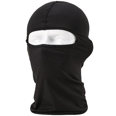 Fahrradmütze herrenunter helm Kopfbedeckung Sturmhaube Hals Gamaschen Einfarbig Sonnenschutz Windundurchlässig Rasche Trocknung Leichtes Material Fahhrad / Radsport Schwarz Weiß