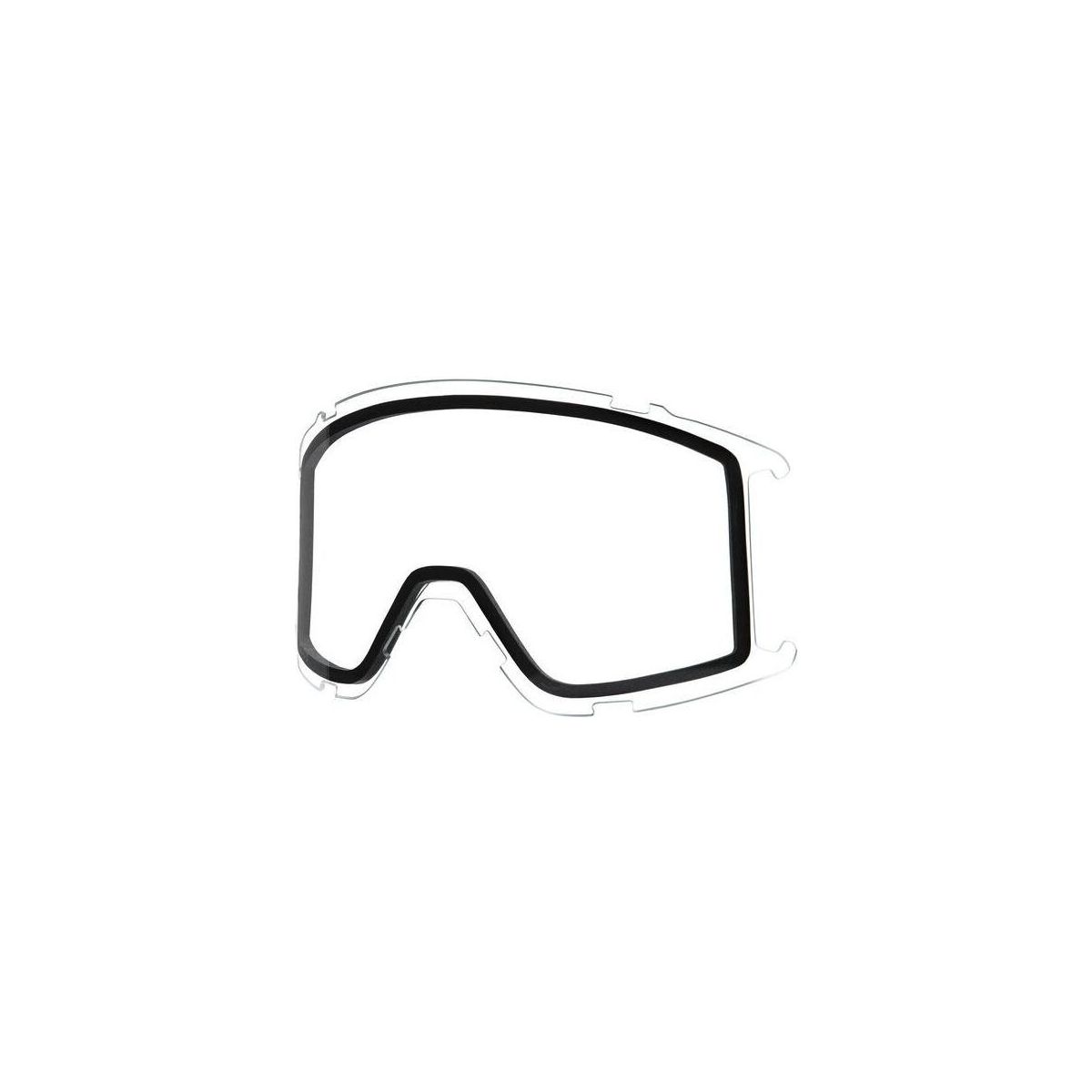 Smith L Squad S clear antifog (7T) 400593LEN007T