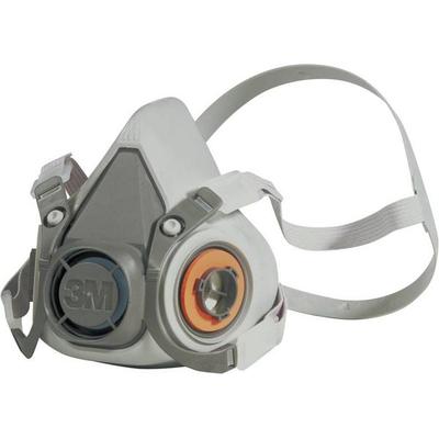 3M 6200M Atemschutz Halbmaske ohne Filter Größe: M EN 140 DIN 140